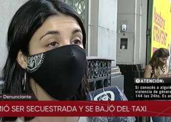 Joven cree que será secuestrada y denuncia al taxista