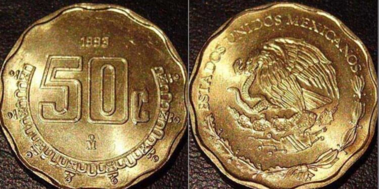 Monedas de 50 centavos valen hasta 4 mil pesos en Internet