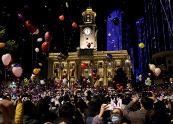 Celebran Año Nuevo en Wuhan, epicentro del nuevo coronavirus
