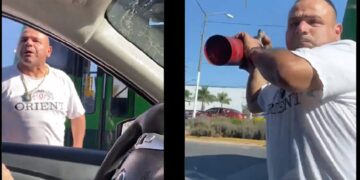 El conductor afectado denunció que por exigir una ciudad limpia, las personas pueden arriesgar hasta su vida