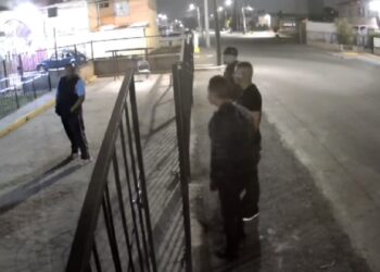 Cámaras de vigilancia captaron los hechos ocurridos el pasado 24 de enero en Rancho la Palma, Coacalco, Edomex